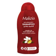 Malizia Nourishing Shampoo (Camellia and Argan Oil)400ml