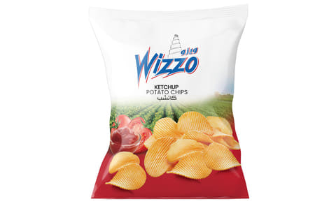 Wizzo Ketchup Potato Chips family