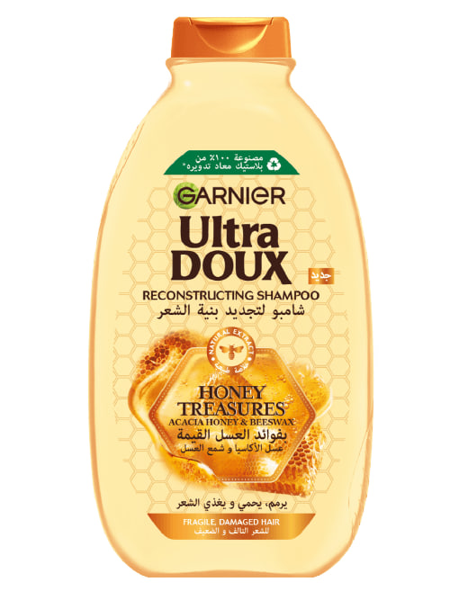 Garnier Ultra Doux Honey Treasures Reconstructing Shampoo 400ml