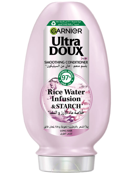 Garnier Ultra Doux Rice Water Infusion & Starch Smoothing Conditioner 360ml