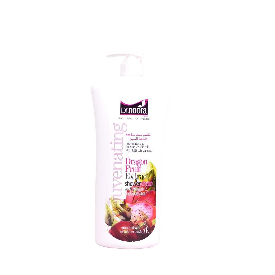 Dr. Noora Natural Fairness Rejuvenating Shower Cream (Dragon Fruit Extract)750ml
