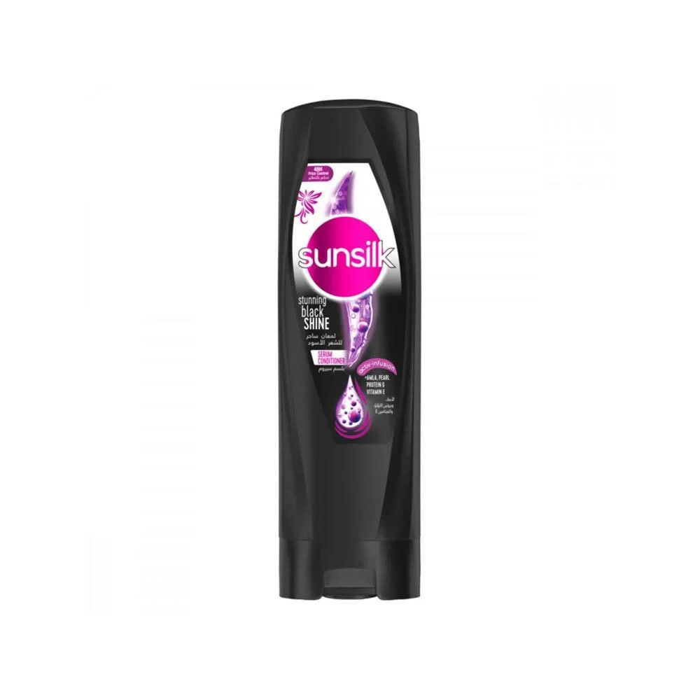 Sunsilk Stunning Black Shine Serum Conditioner 350ml