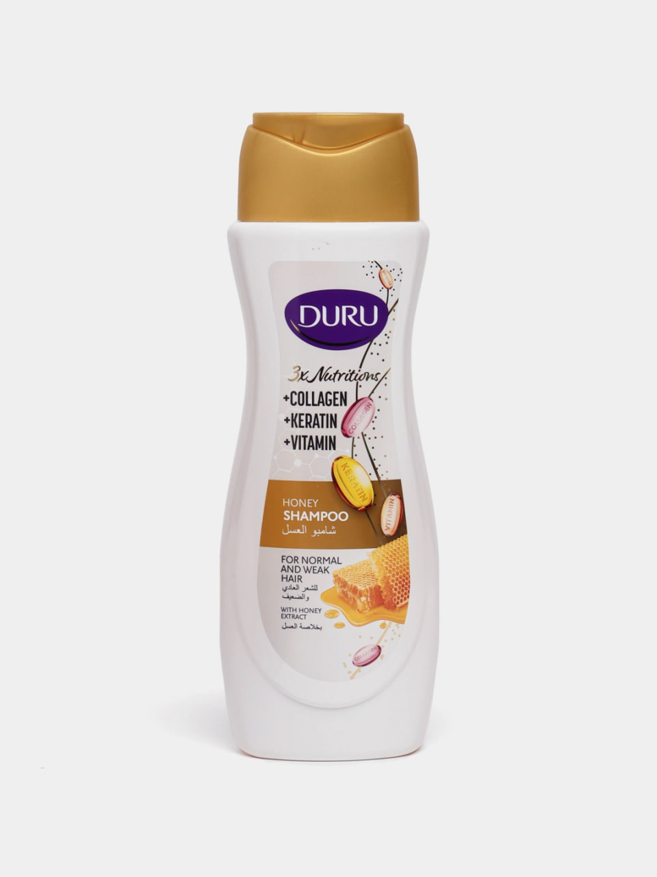 Duru Honey Shampoo Collagen & Keratin 600ml
