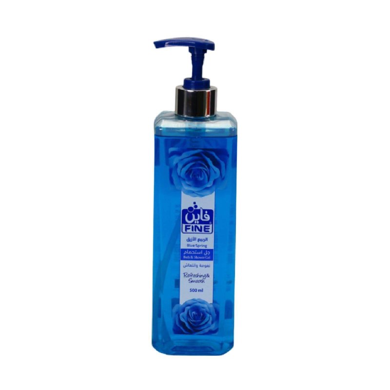 Fine Blue Spring Bath & Shower Gel (500ml)