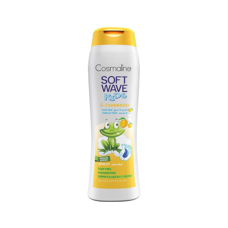 Cosmaline Soft Wave Kids 2 in 1 Shampoo Apricot 400ml
