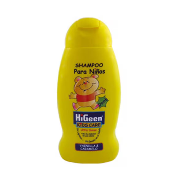 HiGeen Kids Care Head To Toe Kids Shampoo & Body Wash Vanilla & Caramel