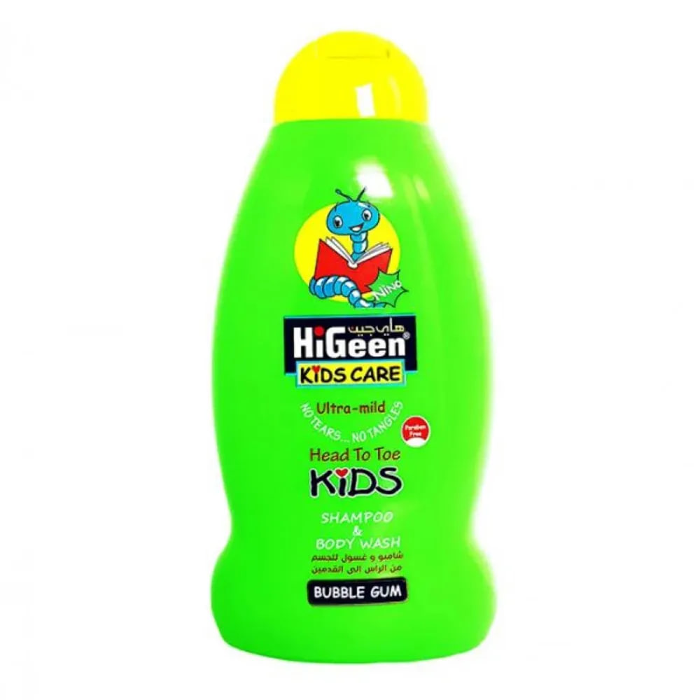 HiGeen Kids Care Kids Shampoo Bubble Gum