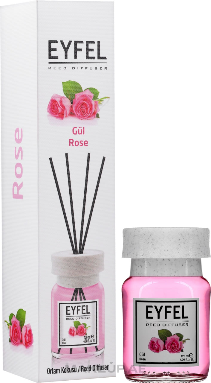 Eyfel Reed Diffuser Rose 120ml